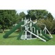 Swing Kingdom RL-10 Cliff Lookout Vinyl Playset - 4 Color Options - rl10-cliff-lookout-wg.jpg